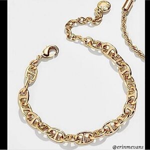 Baublebar June 14K Gold Chain Bracelet New